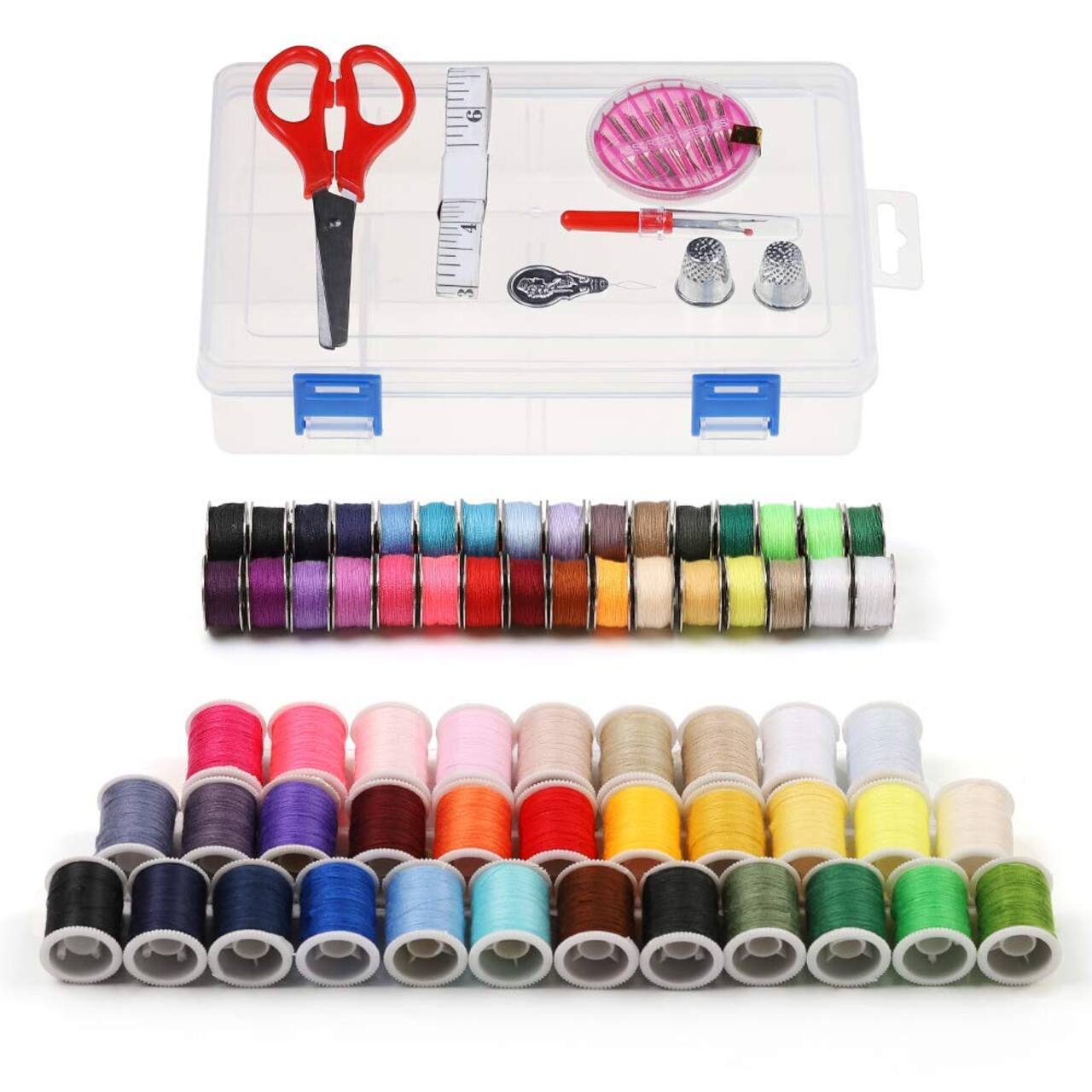 NEX™ 101-Piece Sewing Thread with Bobbins Case Kit